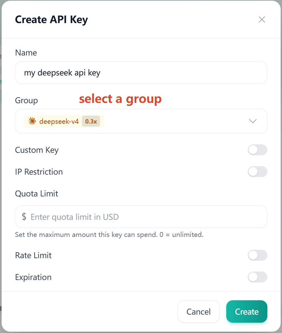 API Key Details